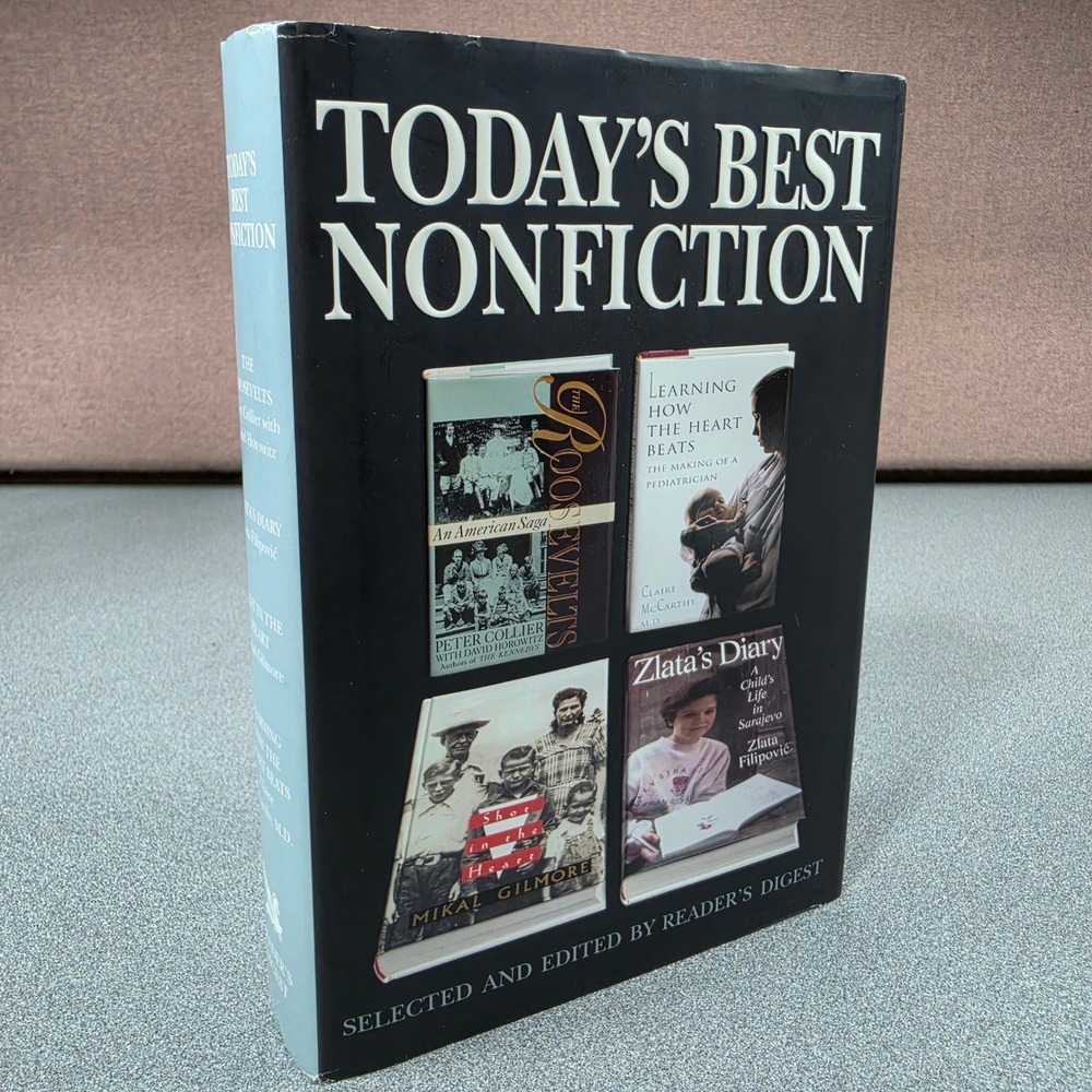 Reader's Digest Today's Best Nonfiction Hardcover Blue/Black Excellent Anthology